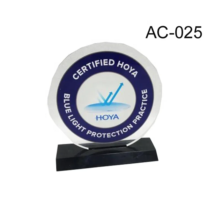 Full Color  Acrylic  Trophy  Plaque 2019