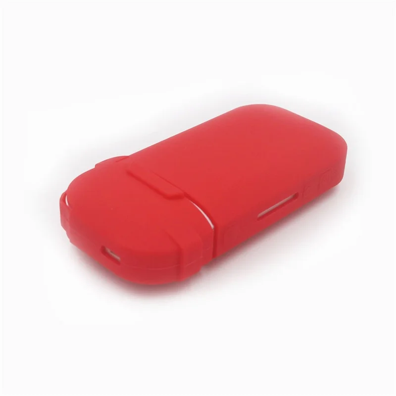 331332 factory price wholesale blue pink black white sleeve cover silicone case for use with IQOS electronic cigarette