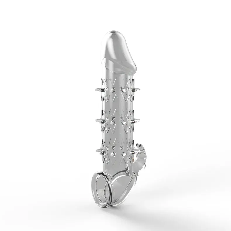 Penis Sleeve with Spike Adult Sex Toys for Man Penis Enlargement