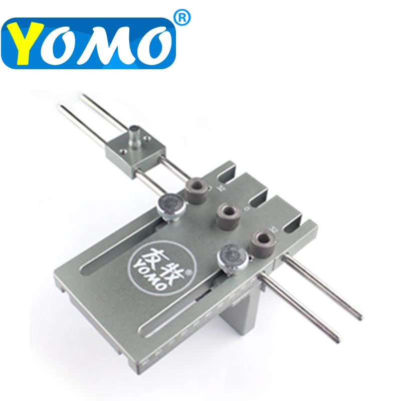 Aluminium Alloy wood Dowelling Jig Set Wood Dowel Drilling Position kit Cam Jig drill guide kit MD590