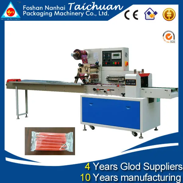 автоматический роёдения свечи пакет потока упаковочная машина для подарка