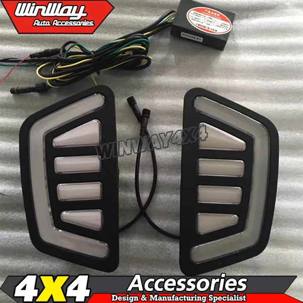 Автоматическая светодиодная лампа дневные ходовые огни для Ranger T7 2016 +