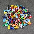 Kawaii 3 5cm 100pcs lot pikachu eevee vaporeon espeon pvc figure Toy