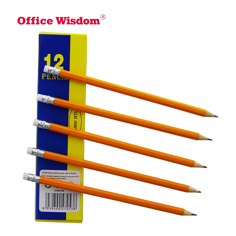 Hot sale sharpened pencil cheap price for Africa India Middle East sale