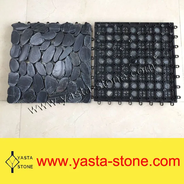 Cheap Cobble Stone Interlocking Pebble Stone Tile