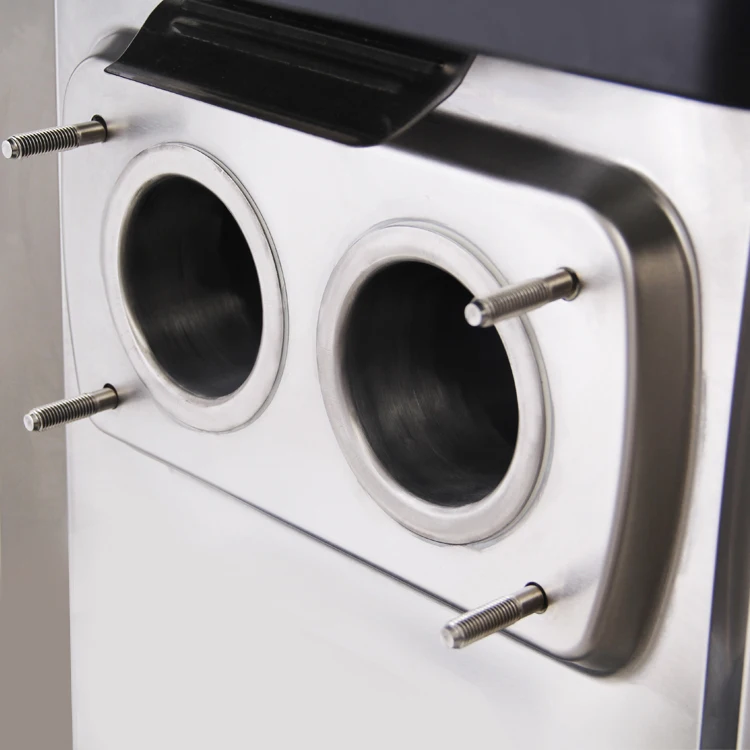 BJ208C For Sale  Custom New Commercial Three Flavors Ice Cream Machine Soft Ice Cream Machine