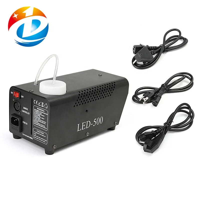Fog Machine Smoke Machine Controllable LED Light 2000CFM Fog Disinfection with Wireless and Wired Remote Control