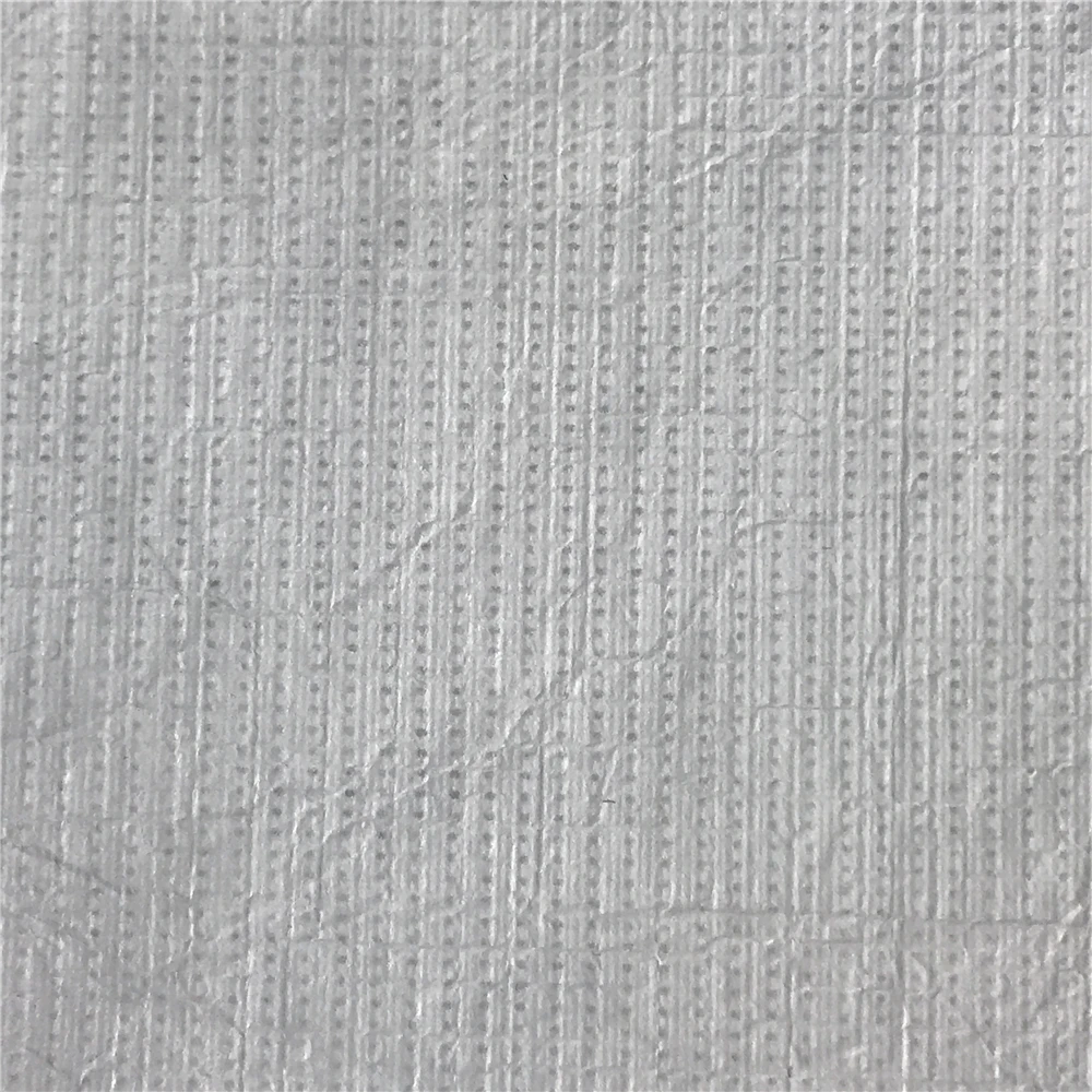 Waterproof non woven fabric Tyvek laminated clear TPU film