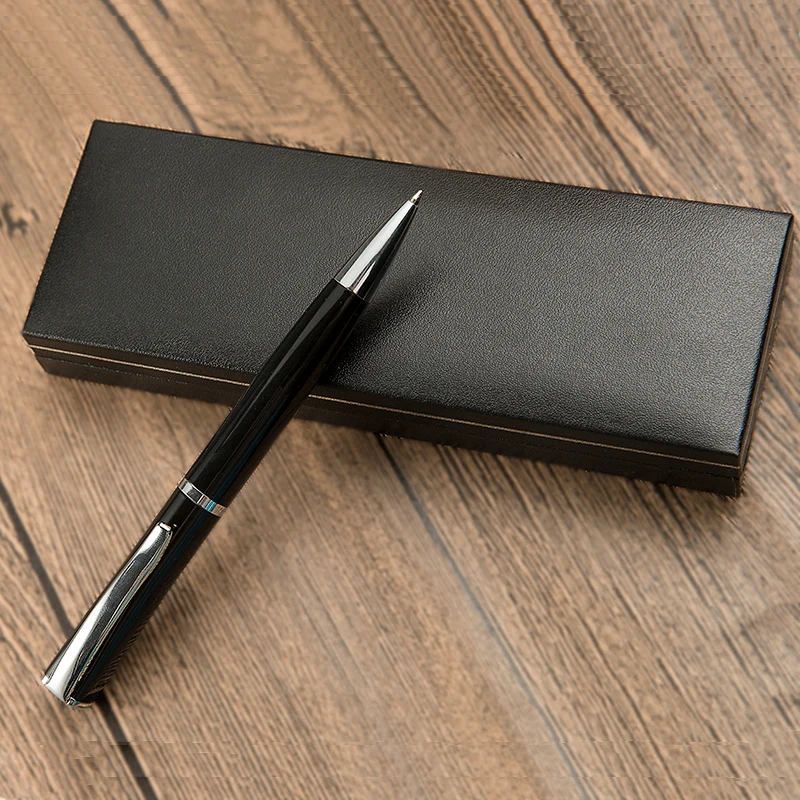 2024 Luxury Cheap Metal Ball Pen Refills Luxury Black Pen Sets European Market Luxury Pen