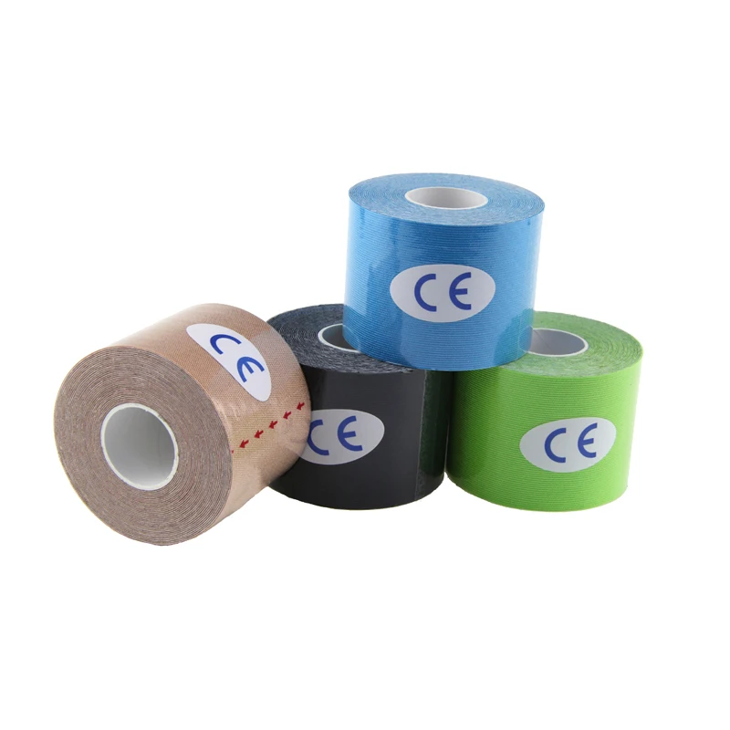 AUPCON Wholesale 5CM * 5M rayon kinesiology strength and physio sports tape