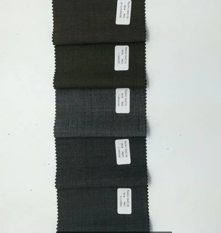 Шерстяной мешок Hopsack из шерсти для мужского костюма