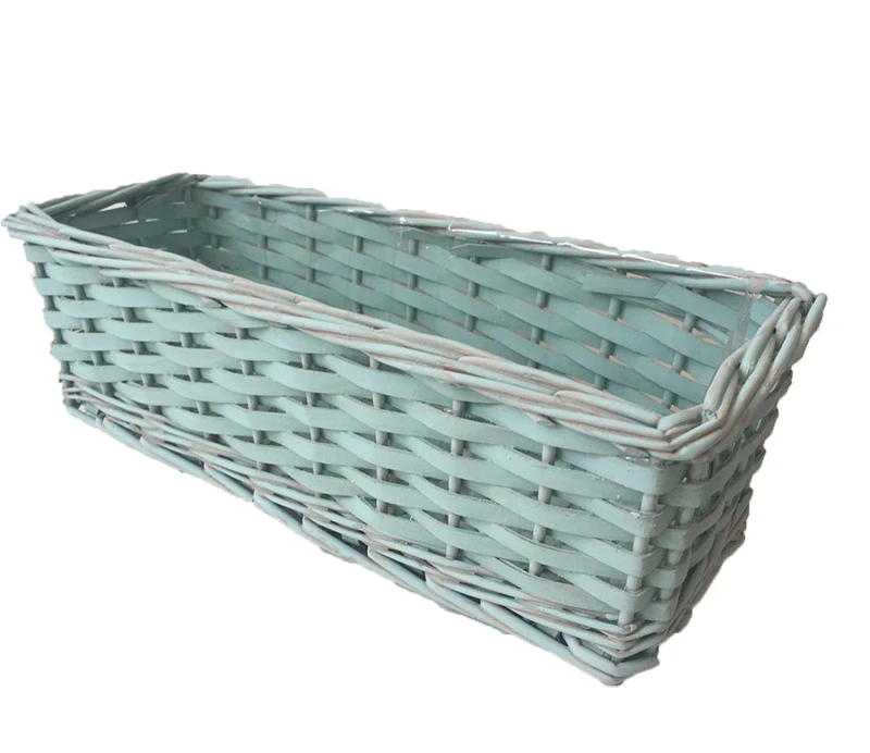 Willow Woven Basket Wholesale Storage Bread For Planting Flower Pot Plant