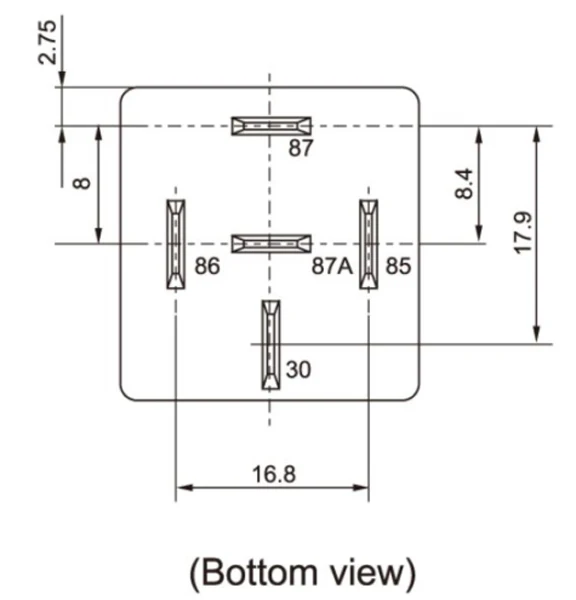 jd1914 relay supplier 12 volt 50/30amp 14vdc 5 pin relay
