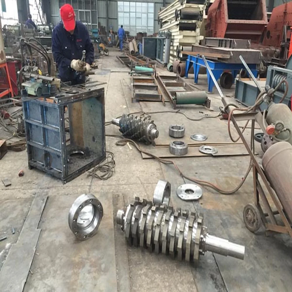 4 shaft waste plastic shredder, 4 shaft shredder machine for sale