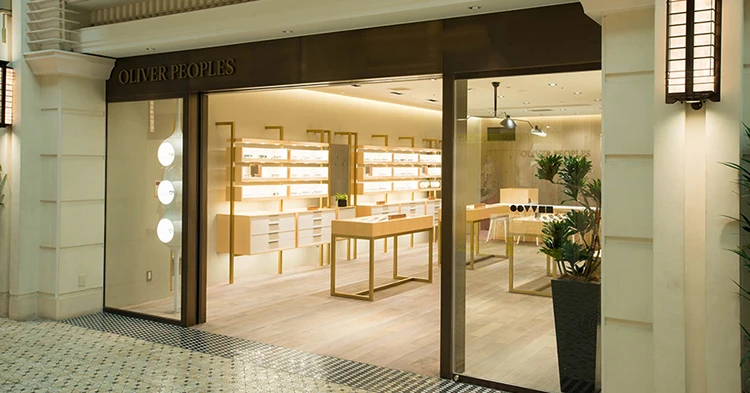 Classic Style Optical Eyewear Shop Fittings Optical Showroom Design Display