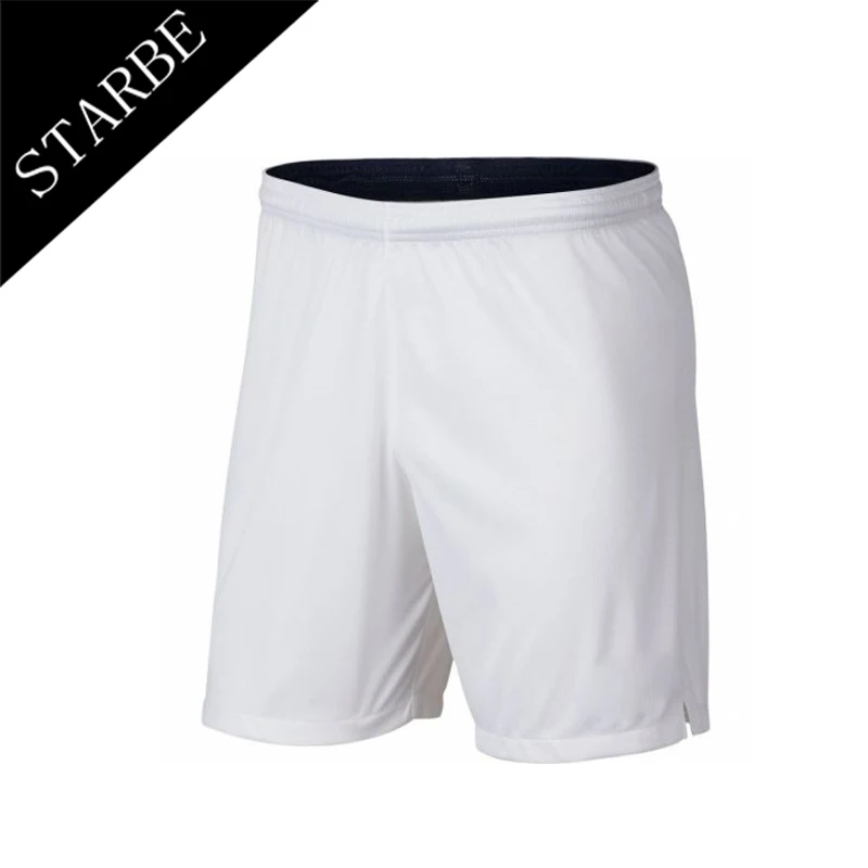 100% polyester shorts white sports training soccer shorts Custom football short
