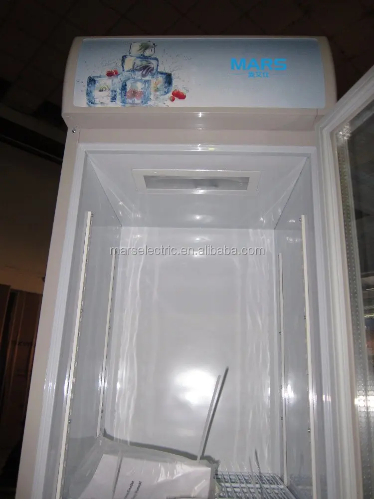 Hot Sale LC-130F MARS 130 Liters Commercial Vertical Display Cooler / Visi Cooler/ showcase