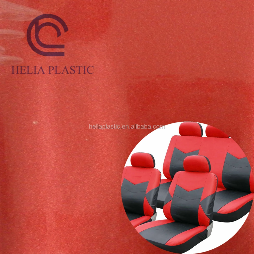 China Automobile Leather Factory Offer Hot Sale PVC Artificial Car Seat Cover Embosseing Leather