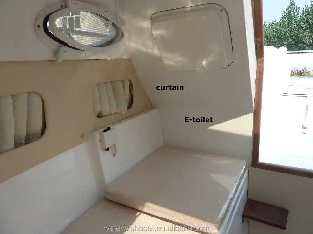 Моторная лодка Waterwish QD 20,5 с кабиной и сертификатом CE