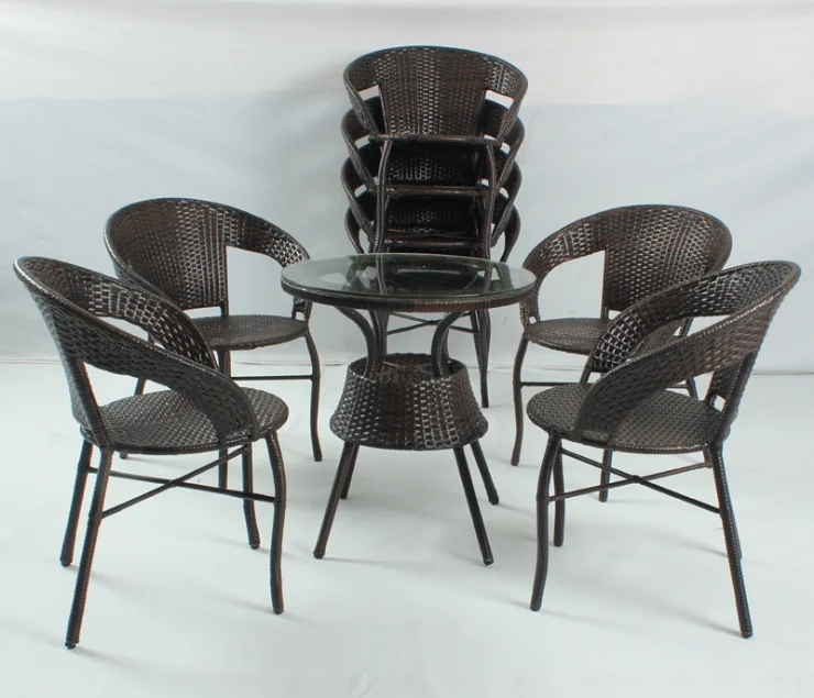 Классическая мебель в европейском королевском стиле для улицы, сада ратан