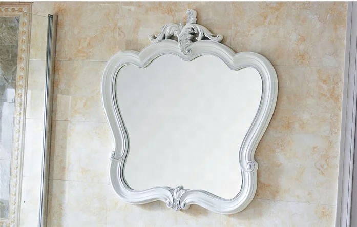 Bisini европейского стиля из цельной древесины мебель для ванной комнаты/Высокое качество Мраморная Столешница Раковина/косметическое зеркало роскошный умывальник раковина шкаф BF07-10001