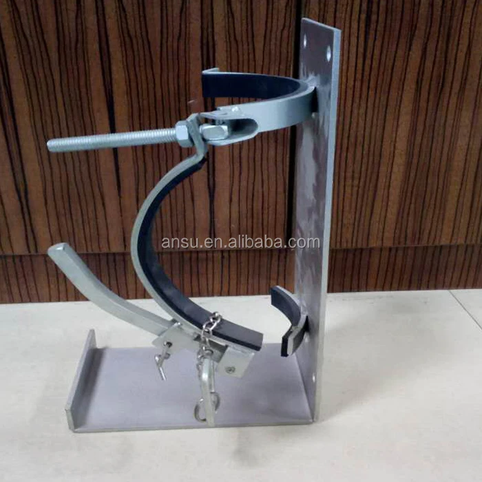 Heavy Duty truck use Metal Bracket For Fire Extinguishers 9kg 12kg fire fighting extinguisher bracket wall hook