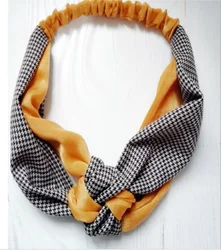 Модные украшения для волос осенняя двухцветная повязка в виде птицы