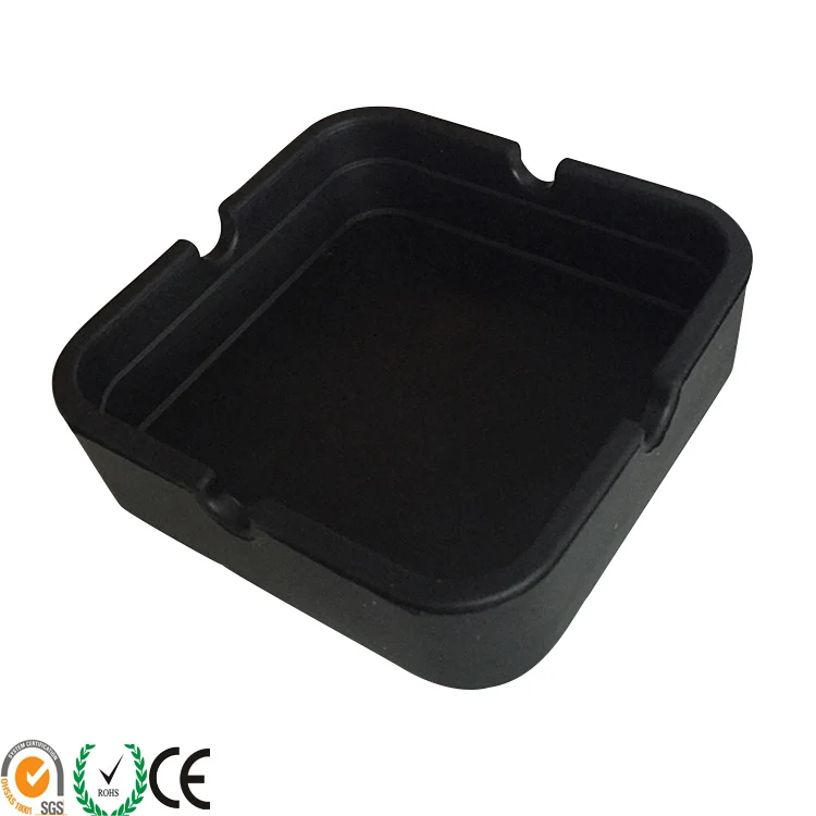 Custom hot selling promotional dust-proof silicone ashtray