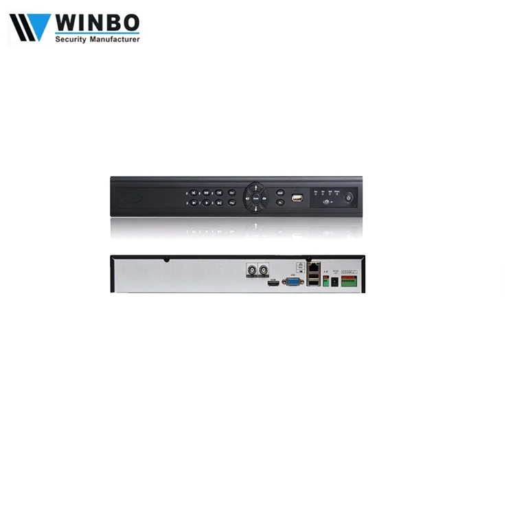 4CH 4*1080P/960P720P/D1@25/30fps 3G WiFi Black Cloud Storage 8 SATA Network Video Recorder NVR