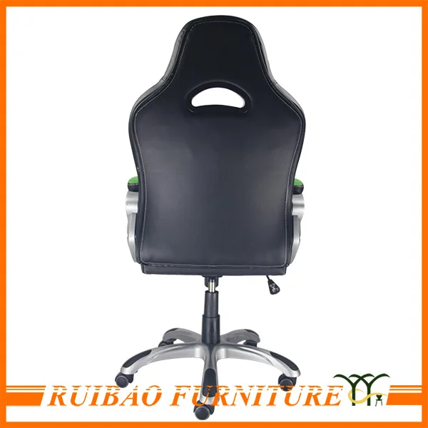 Модная Вращающийся с Высокой Спинкой, Роскошные Кожаные Гонки Стул Прочный Исполнительного Аппарата Председателя
