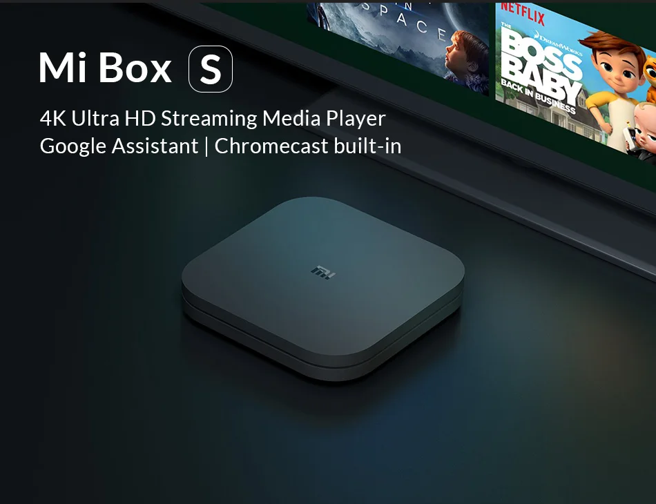 Global Version Xiaomi Mi TV Box S 4K Android Xiaomi Mi Box S  mi box tv