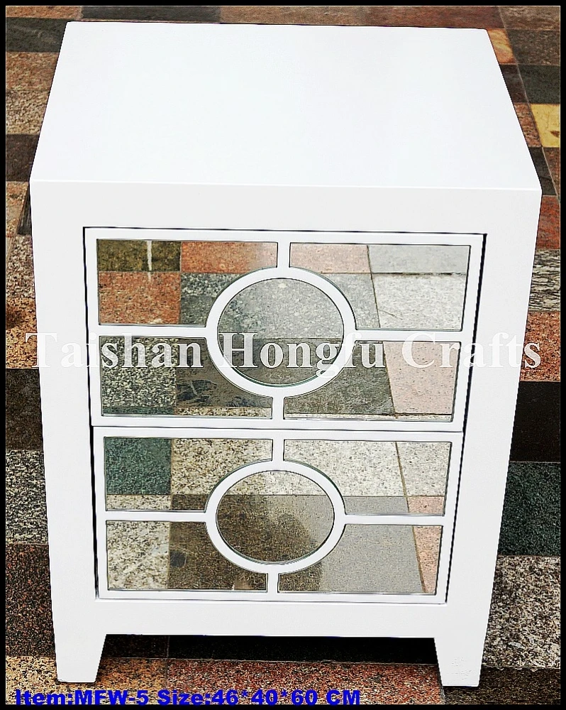 
Modern living room mirrored furniture,cabinet with drawers,self-priming drawer rails 