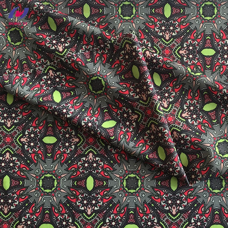 Eco-friendly Nylon Spandex Custom African Print Men Swimwear Fabric