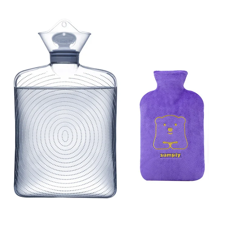 Прямая продажа с завода, изготовленные на заказ бутылки для горячей воды, удобная горловина, Классическая сумка, вязаный чехол по цене