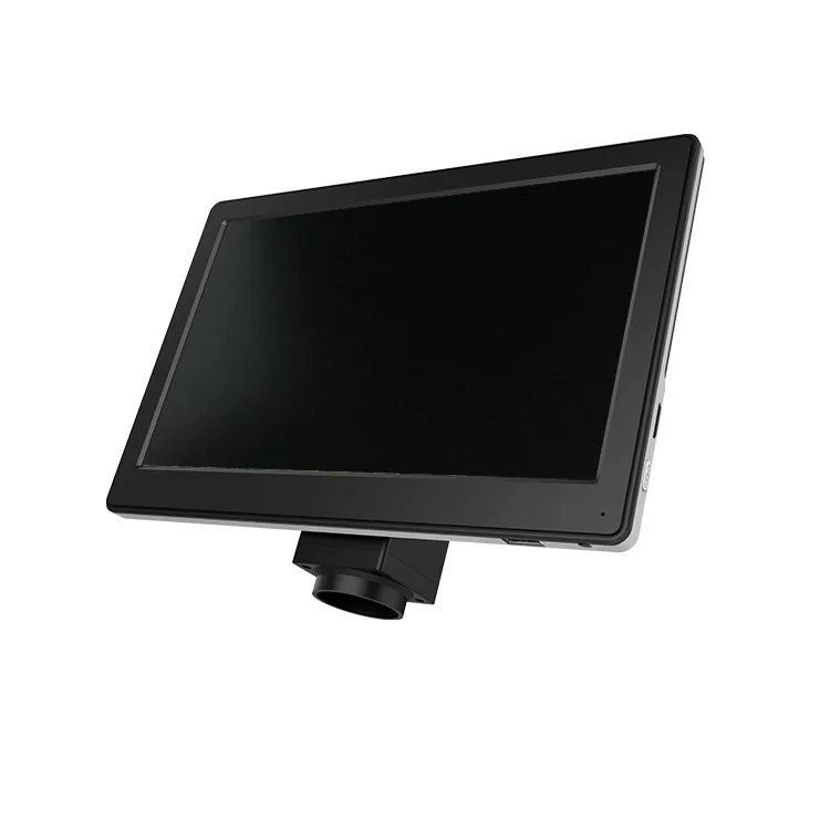 9.0 inch big screen HD LCD digital zoom microscope camera with built-in relay lens