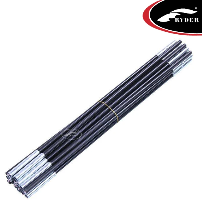 Durable Outdoor Backpacking Mountaineering Adjustable Fiberglass Custom Aluminum Tent Poles