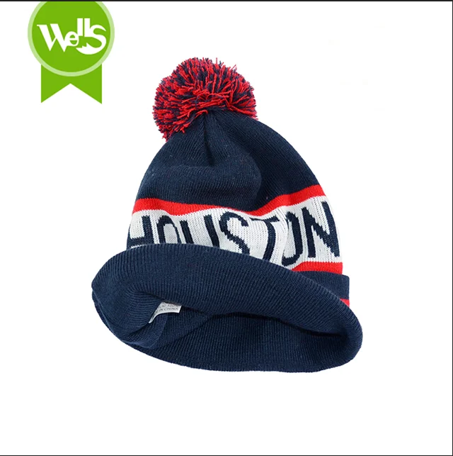Low MOQ OEM Factory Price custom embroidery Logo 100% Acrylic Knitted Beanie Hat