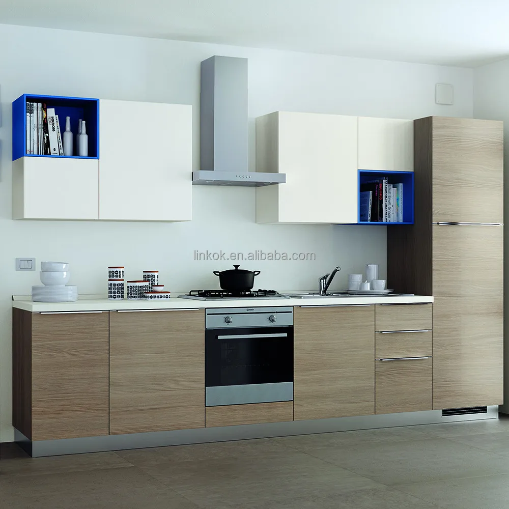 melamine board laminated plywood kitchen cabinet furniture