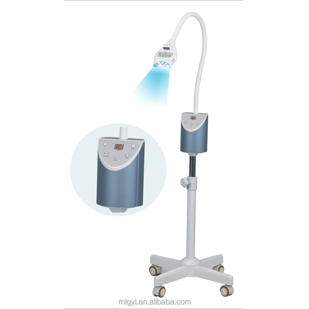 M-66A Super cam mobile led light teeth whitening chair portable  teeth bleaching  lamp machine
