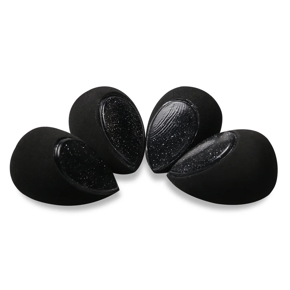 Новый дизайн, Собственная марка, косметические инструменты, магические наборы для макияжа, черный латекс + силиконовая смесь для красоты, губка для макияжа