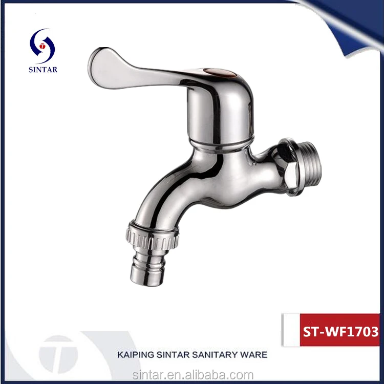 
ABS plastic chrome cool water kitchen washing machine faucet 