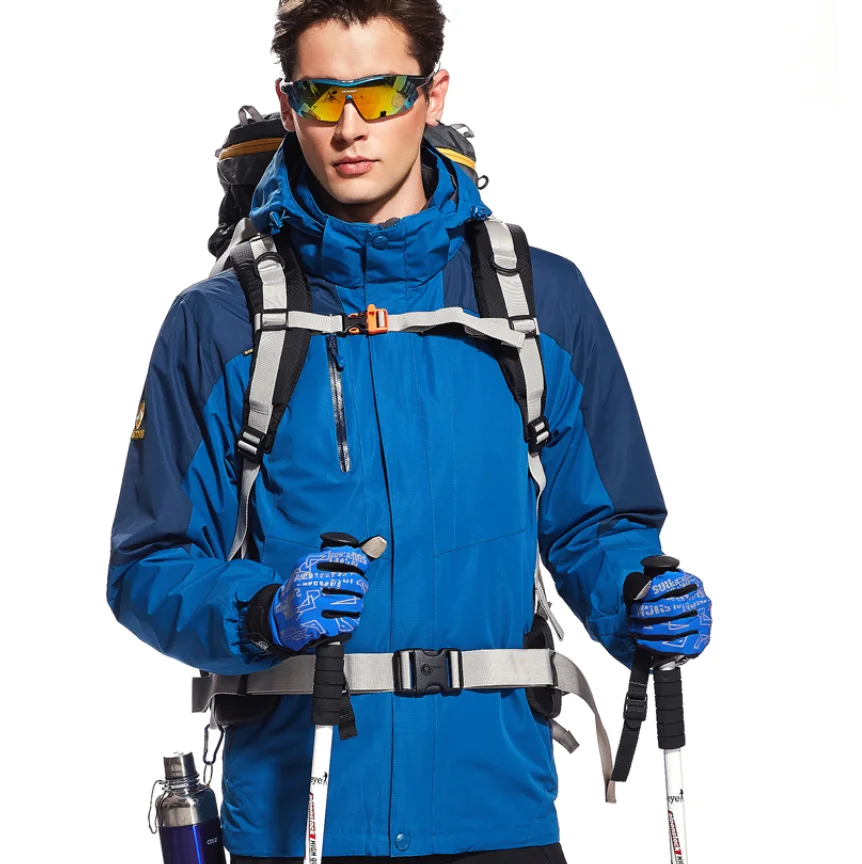 Водонепроницаемая зимняя спортивная куртка на заказ для мужчин и женщин