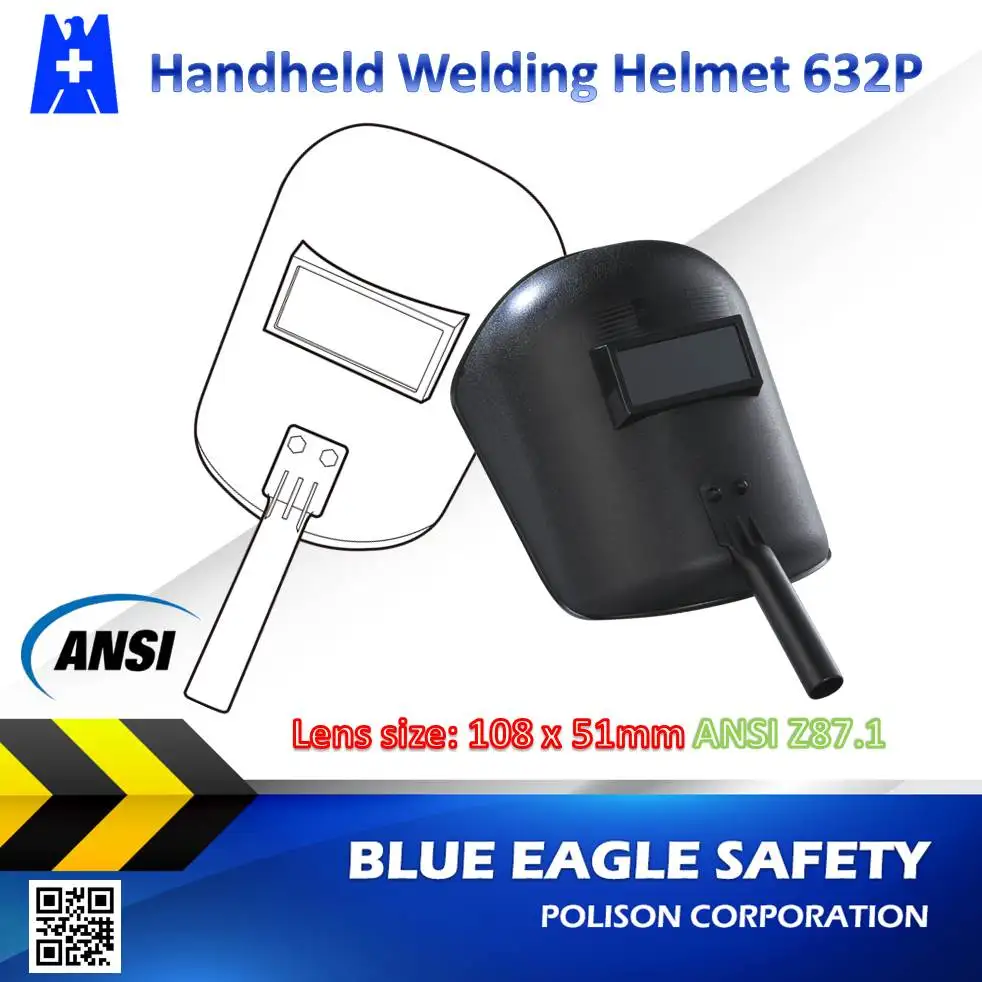 Сварочные & пайки принадлежности 632 P безопасности ручной сварки Маска с сертификатами ansi Z87.1