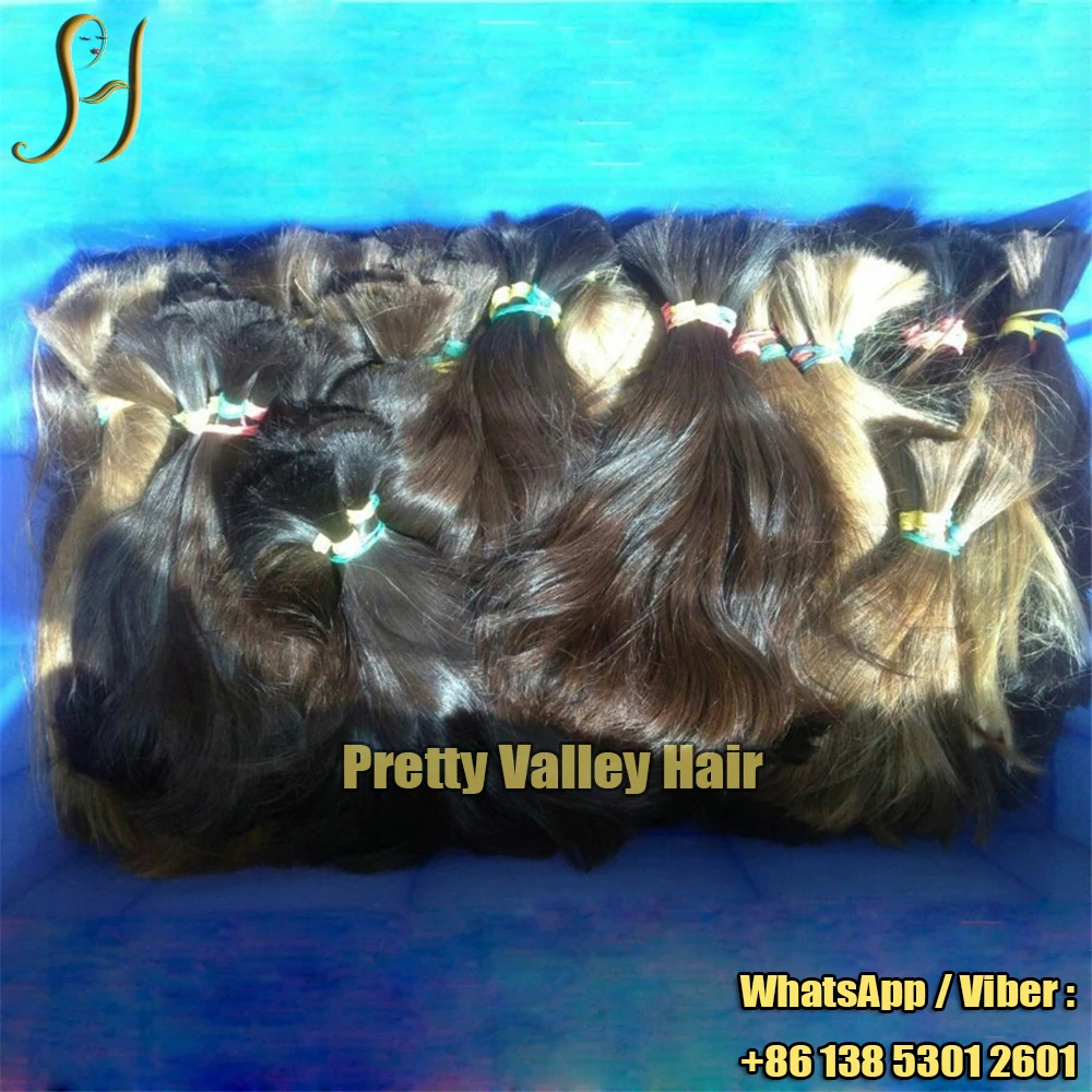 
raw human cuticle aligned virgin russian human hair extensions 