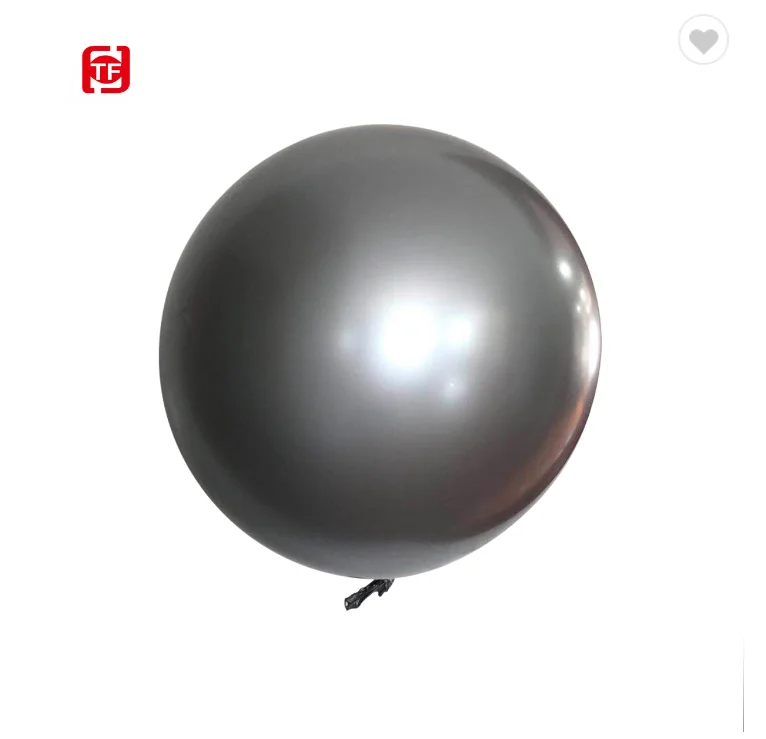 TF hottest new metallic colored bobo balloons TPU chrome balloon sphere seamless ballons pink 18 inch 22 inch and 32 inch