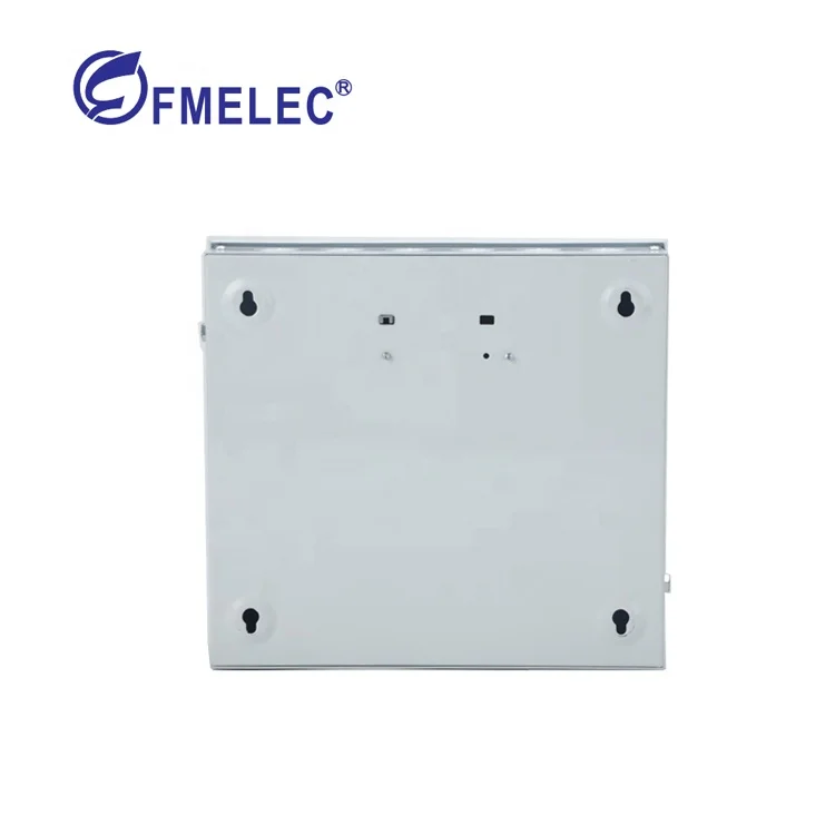 SPN metal 1 phase din rail distribution box  4 6 8 10 12ways 100A MCCB way cabinet