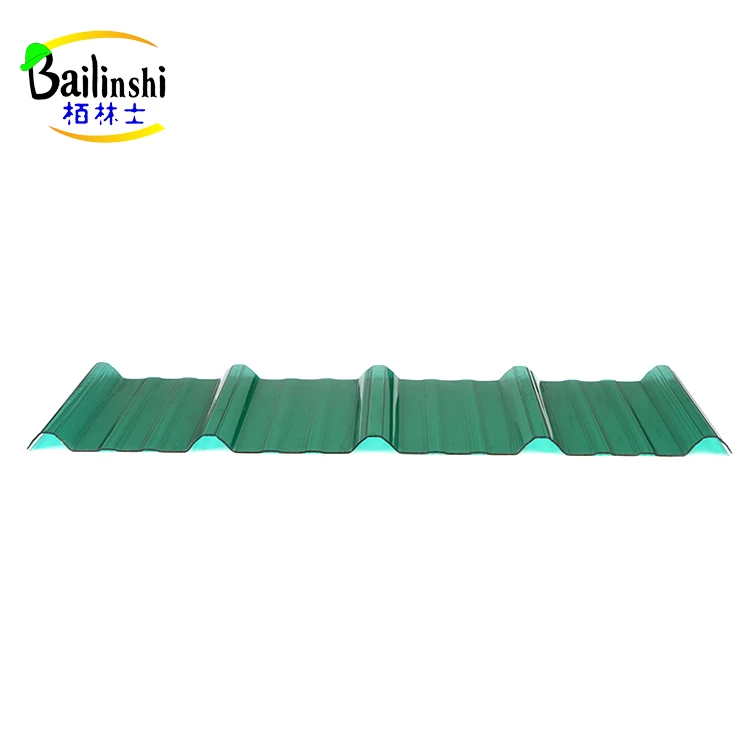 Sinusoidal Corrugated Plastic Roof Tile Italian Style For Conservatory