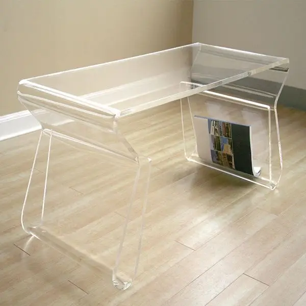 Fashion Custom Design Acrylic Portable Computer Desk Folding Table