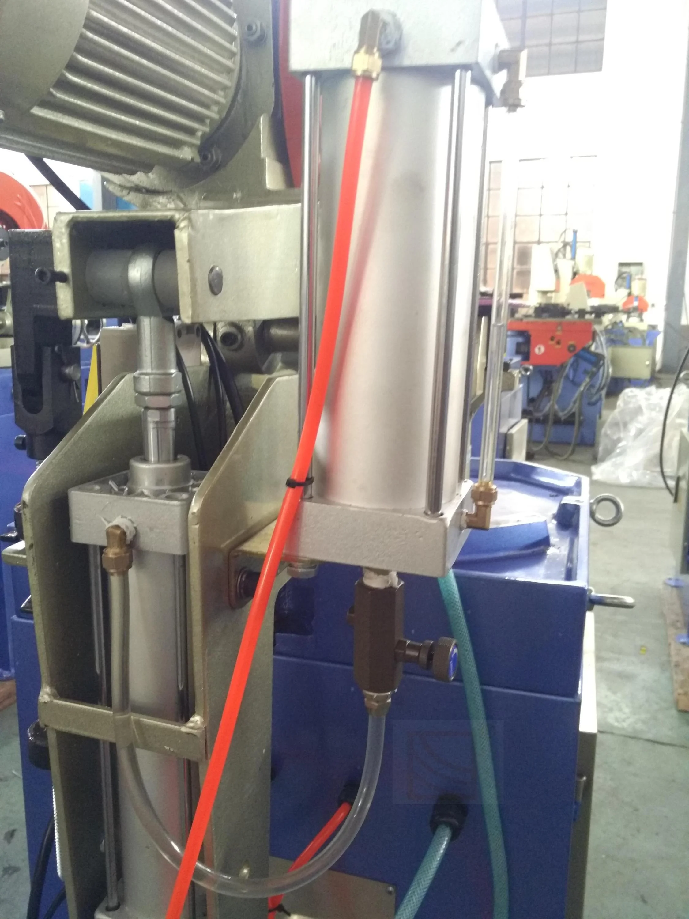 YJ-315Q Metal hydraulic square alloy steel cold saw blade pneumatic pipe cutting machine