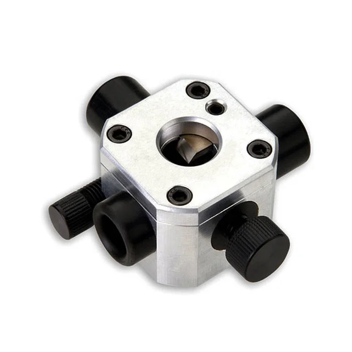 OEM customized cnc milling parts aluminum billiard snooker cue chalk holder container box case with engraving logo service